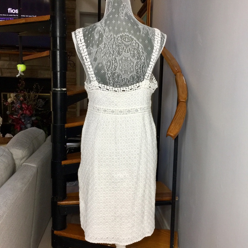 Max Studio White Midi Dress - Picture 3 of 5